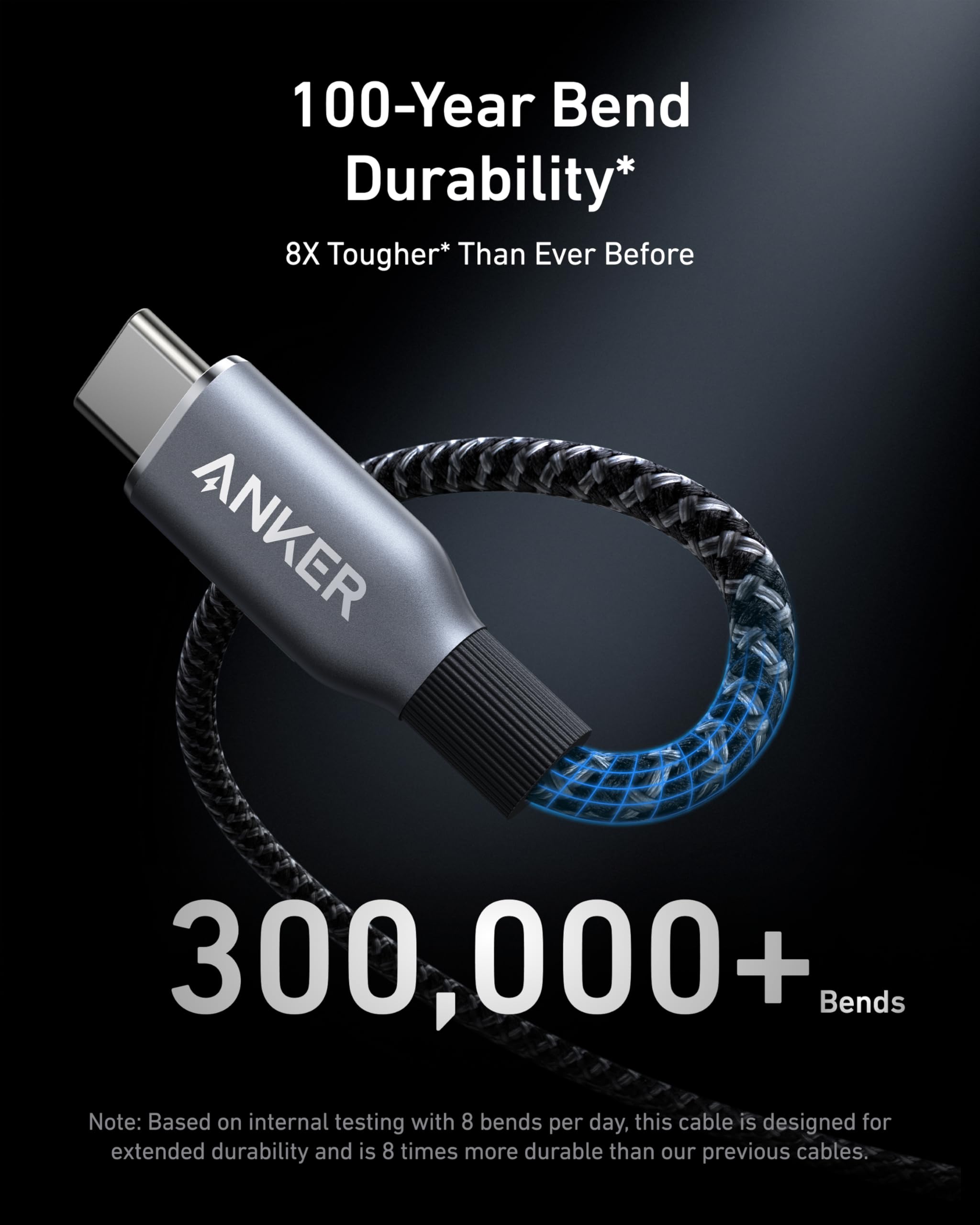 Anker Nano 75W Car Charger and Anker Prime USB-C to USB-C Cable (240W, Upcycled-Braided)