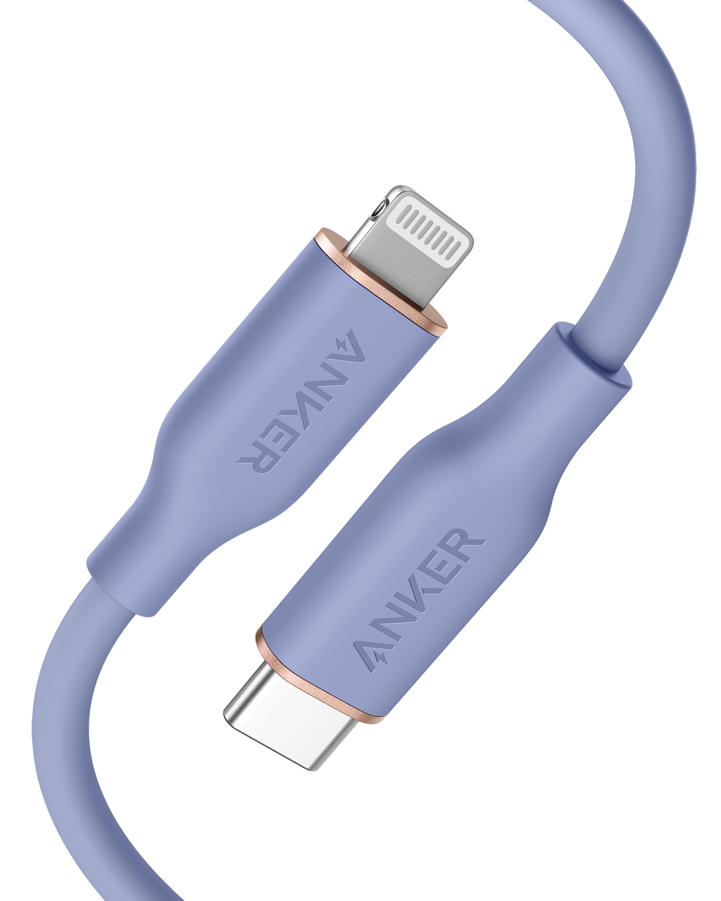 Refurbished Anker 641 USB-C to Lightning Cable (Flow, Silicone)