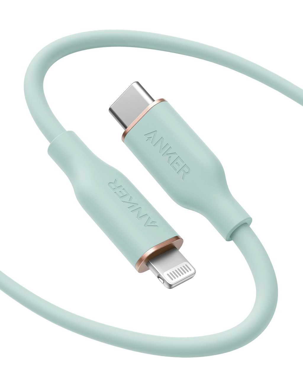 Refurbished Anker 641 USB-C to Lightning Cable (Flow, Silicone)