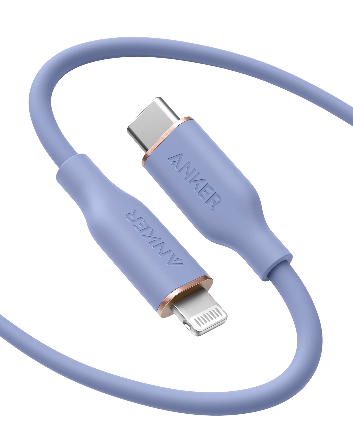 Refurbished Anker 641 USB-C to Lightning Cable (Flow, Silicone)